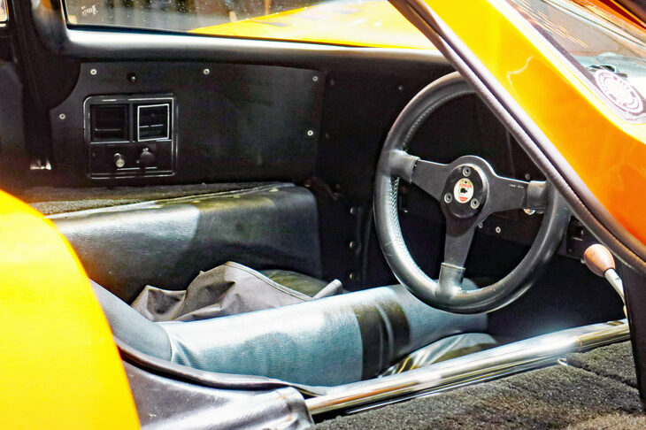 マクラーレンM6GT 1969年（コックピット）