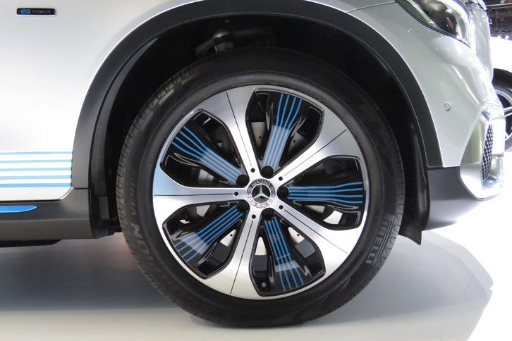 メルセデス・ベンツGLC F-CELL（タイヤとホイール）