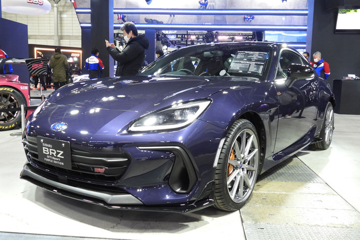 スバルBRZ STI SportパープルエディションSTIパフォーマンス