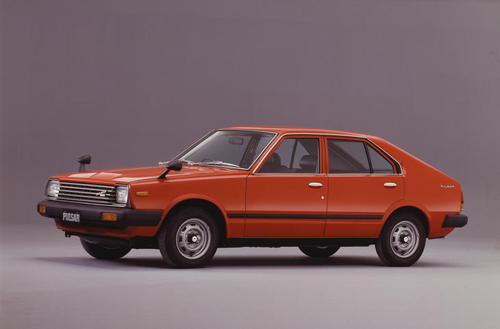 1981年に2度目のマイナーチェンジを受けた「パルサー」。ちなみに前年のマイナーチェンジの際に4ドアは廃止されており、これは5ドアハッチバックとなる。