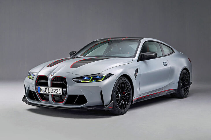 BMW M4 CSL／価格：16万5200ユーロ（約2315万円）～／市場投入時期：2022年。BMWは伝説のCSLの名を復活させる。レーストラック用のM4は、おそらく軽量化に重点を置いているので、全輪駆動ということはないと思われる。パワーは550PS以上であることは間違いないだろう。