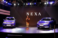 ネクサはマルチスズキの高級車を取り扱う販売チャンネルだ。2016年のオートエキスポで設立が発表された。（写真：小沢コージ）