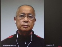 本田技術研究所HRD Sakuraのセンター長であり、F1プロジェクトの責任者も務める浅木泰昭氏。「メルセデスは過去の問題点を解消しているだろうが、こちらとしても昨シーズンの優位性を持って戦っていきたい」と語った。