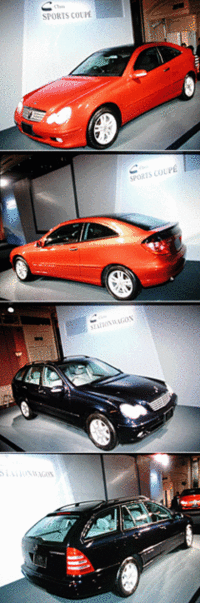 メルセデス「Cクラス」のクーペとステーションワゴンが発売