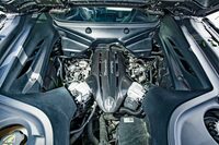 3リッターV6ツインターボの新型エンジン「ネットゥーノ」は、デュアルインジェクション、デュアルイグニッションを採用した革新的なプレチャンバー燃焼システムを搭載している。