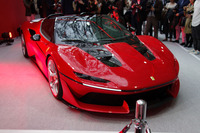 「フェラーリ日本進出50周年記念式典」の会場から