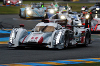 速さを見せつけるも、トラブルに泣いたNo.1 アウディR18 e-tron クワトロ（A.ロッテラー／M.ファスラー／B.トレルイエ組）。