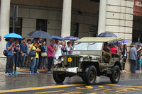 トリノはFCAゆかりの地のひとつであるだけに、ジープの部も設けられた。イタリアでは、同車はかつての国土解放の象徴として人気が高い。