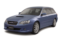 
	2003年から2009年に販売された「BL／BP系」こと4代目「レガシィ」。ハンサムなルックスも相まって人気を博した。
	