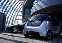 カンビアーノ研究センターのガラスドーム。