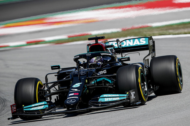 メルセデスAMG F1 W12 ルイスハミルトン スペインGP2021 スパーク F1 2021】第4戦スペインGPでハミルトンが逆転 ポール・トゥ・ウィン