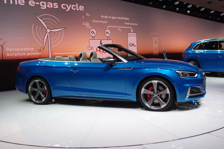 アウディS5カブリオレ