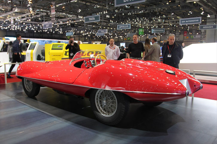 「ディスコヴォランテ スパイダー」のデザインベースである「アルファ・ロメオC52ディスコヴォランテ」。