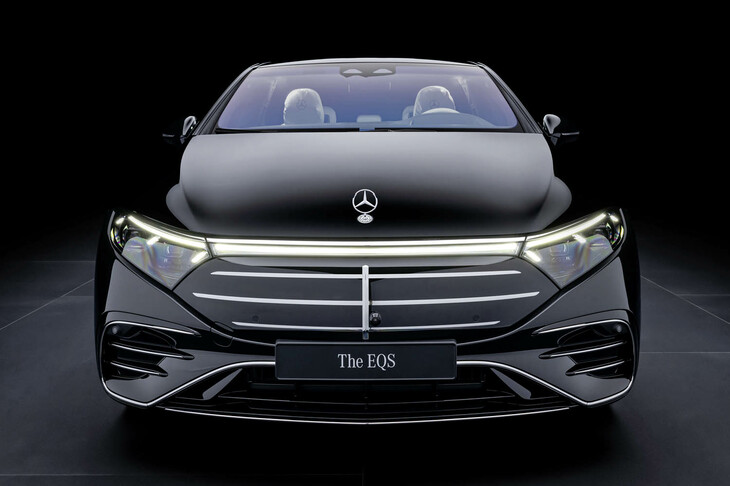 メルセデス・ベンツEQS450＋（写真はいずれも欧州仕様車）