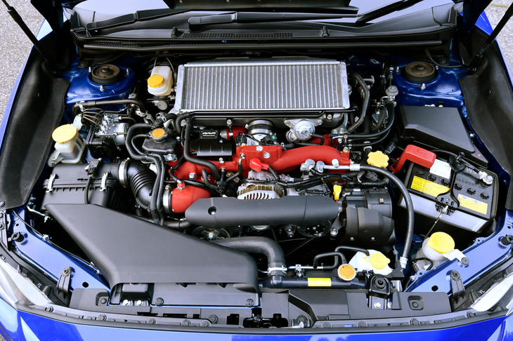 スバルWRX STIタイプRA-R（エンジン）