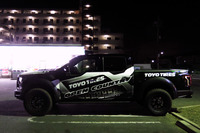 その巨体ゆえ、編集部の駐車場でも武蔵野のコインパーキングでも“受け入れ拒否”されてしまった「ラプター」。取材期間中は千葉・市川の堀田家の実家駐車場で預かることとなり、編集部ほったはロケのたびに日の出前の出発を余儀なくされた。