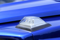 これも「Gクラス」のデザインアイコンとなっている、フェンダー上のウインカー。従来のものは歩行者保護の点で問題があったため、わざわざ設計をし直して踏襲された。