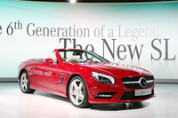 6代目「メルセデスSLクラス」、世界初公開【デトロイトショー2012】