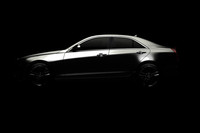 キャデラック、新しい小型セダンを出展【デトロイトショー2012】