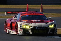 GT300クラスで勝利したNo.21 Hitotsuyama Audi R8 LMS（川端伸太朗／篠原拓朗）。