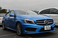 いま話題の新型「Aクラス」。スポーツグレードの「A250 SPORT（シュポルト）」もこの春には発売される予定だ。（写真は「A180ブルエフィシェンシー スポーツ」）