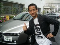 “ブレラ顔”とはいえ、やっぱりカッコいいアルファ159。