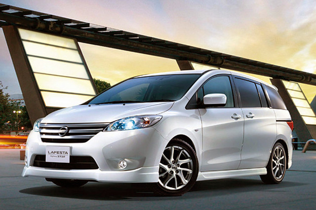 ラフェスタハイウェイスター エアロマッドガード