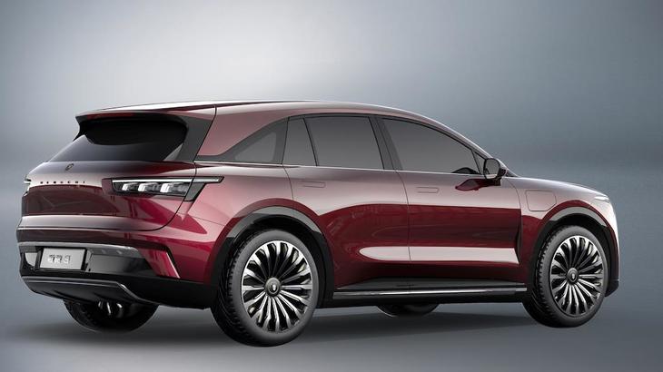 中国・恒大新能源汽車の「恒馳3」。