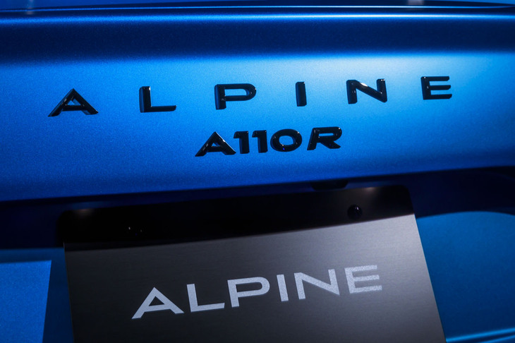 アルピーヌA110 R（エンブレム）