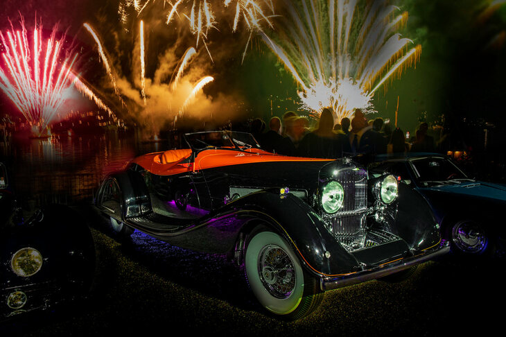 2023年の「コンコルソ・デレガンツァ・ヴィラデステ」で大賞に輝いたのは、1935年製「デューセンバーグSJスピードスター」だった。