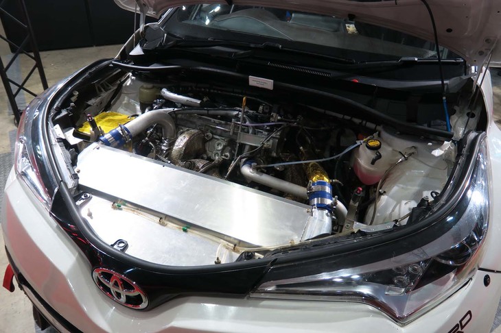 「トヨタC-HR」のラリー仕様車