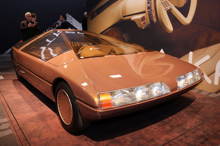 筆者の連載「マッキナあらモーダ！」のリポートでも写真で紹介した、1980年のシトロエンのコンセプトカー「カリン」。「C10」同様、普段はシトロエン歴史センターに保存されている。