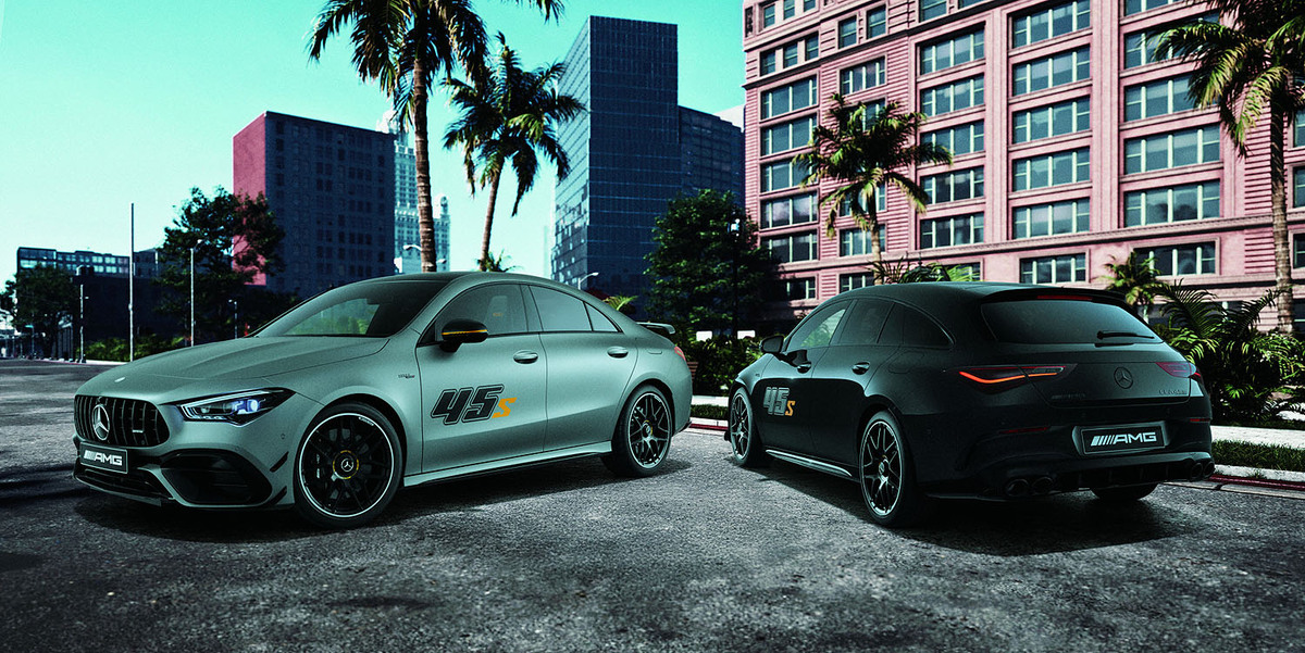 メルセデスAMG CLA45 S 4MATIC＋」「メルセデスAMG CLA45 S 4MATIC＋