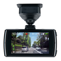 フロントカメラの映像。フルハイビジョン（1920×1080）で高精細な映像が撮影できる。