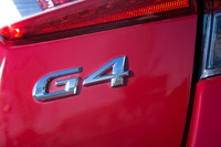 「G4」とは4代目「インプレッサ」シリーズから採用されているセダンモデルのサブネームであり、「G」は「本物の」という意味の英語「Genuine」から、「4」は4ドアであることからとられた。