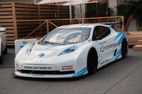 2011年4月のニューヨークショーで発表された「リーフNISMO RC」。カーボンモノコックの専用ボディーに「リーフ」のパワープラントを搭載したレーシングカーである。
