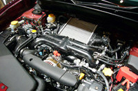 2.0GTの2リッターターボエンジン。