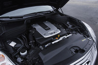 297ps／35kgmを発生するV6エンジン。