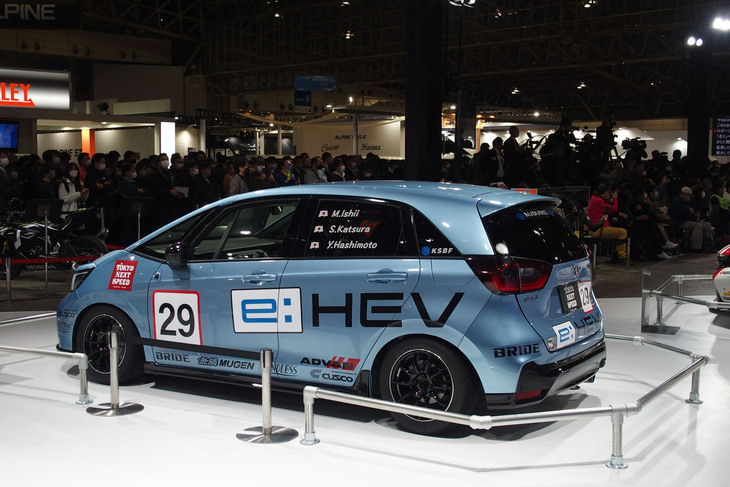 ホンダ・フィットe:HEV（Joy耐参戦車両）