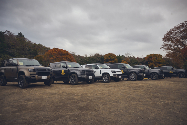 ディフェンダートロフィーの予選会はここ日本が初開催。山梨県にある富士ケ嶺オフロードが舞台だ。