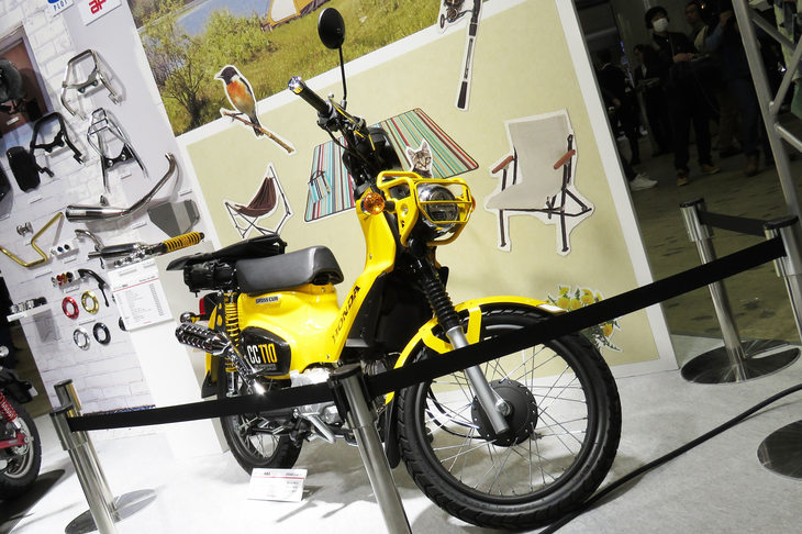 ホンダ・クロスカブ110（オプション装着車）