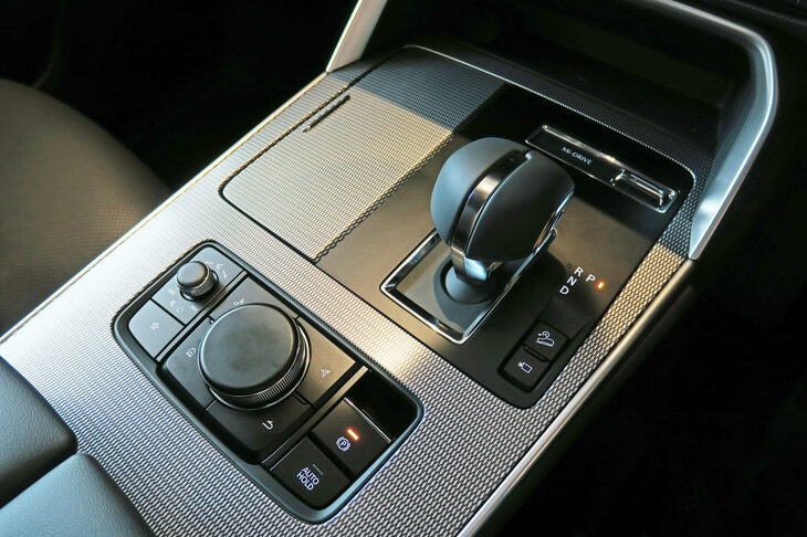 マツダCX-60 XDエクスクルーシブモード（センターコンソール）