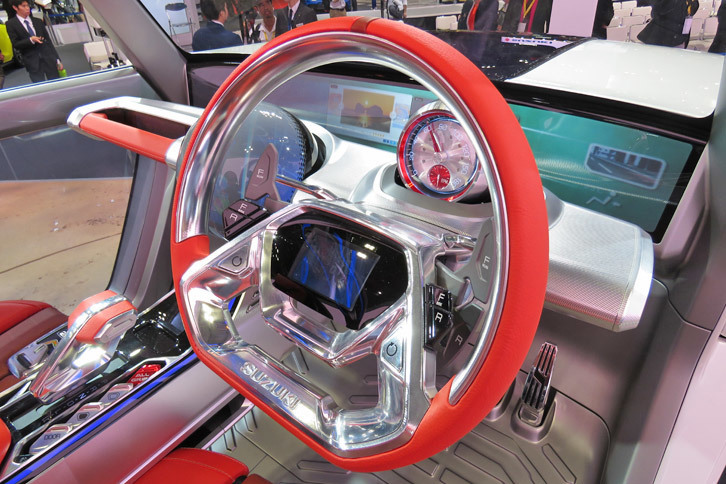 スズキe-サバイバー（ステアリングホイール）