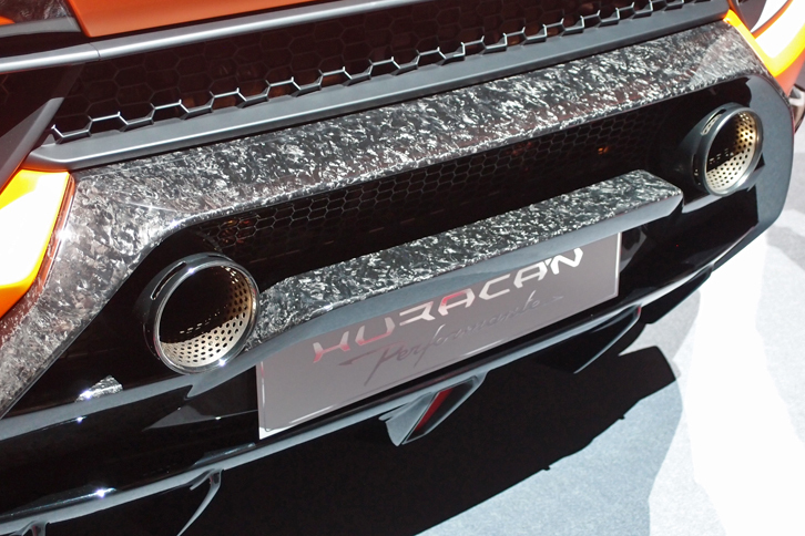 ウラカン ペルフォルマンテ（エキゾーストパイプ）