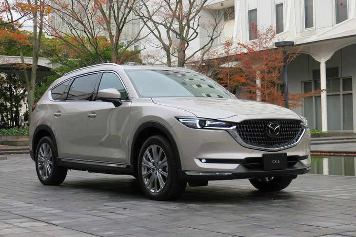 マツダCX-8 XDエクスクルーシブモード（エクステリア）
