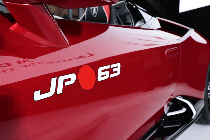 ウラカンEVOスパイダー（ボディーサイド）