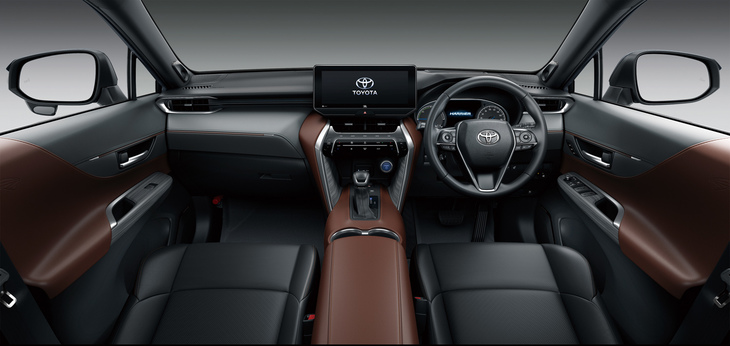 インテリアにはブラックやブラウン、グレーなど、さまざまなカラーバリエーションが用意される。