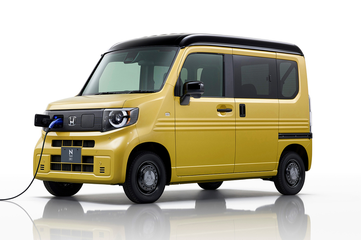 ホンダの商用BEVである「N-VAN e：」。日本の軽市場を本気で攻略するのであれば、BYDの送り込んでくるモデルもスライドドアのスーパーハイトワゴンになることだろう。