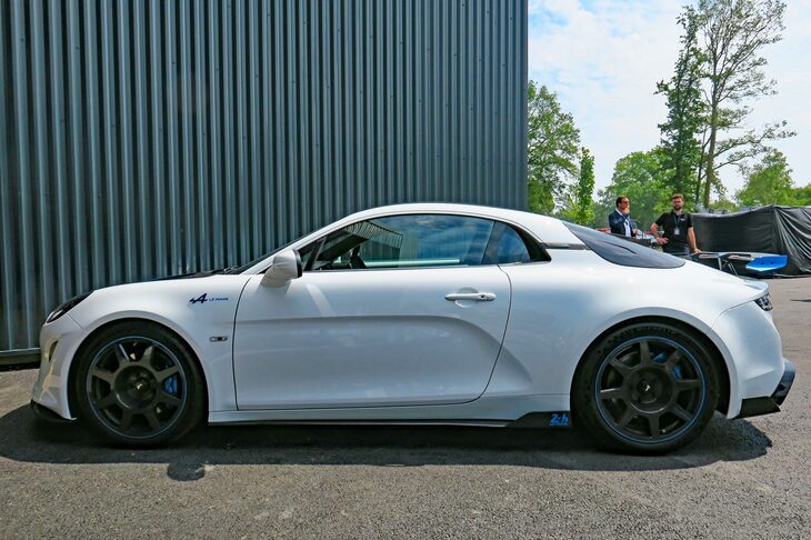 アルピーヌA110 Rルマン（サイド）