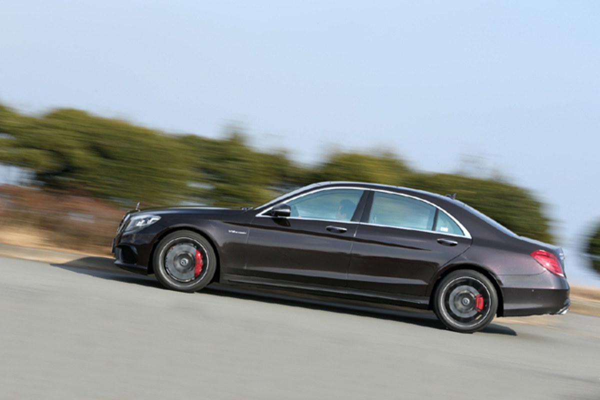 メルセデス・ベンツS63 AMG 4MATIC ロング（4WD/7AT）【試乗記】 S